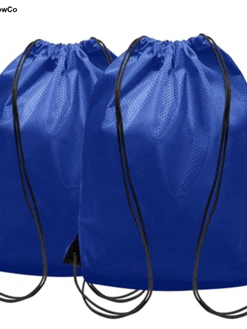 2-Pack Drawstring Backpacks Cinch Sackpack Lightweight Washable Gym Travel